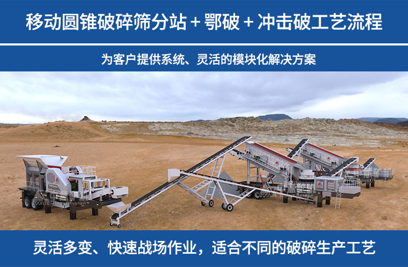 移动式砂石线工艺流程