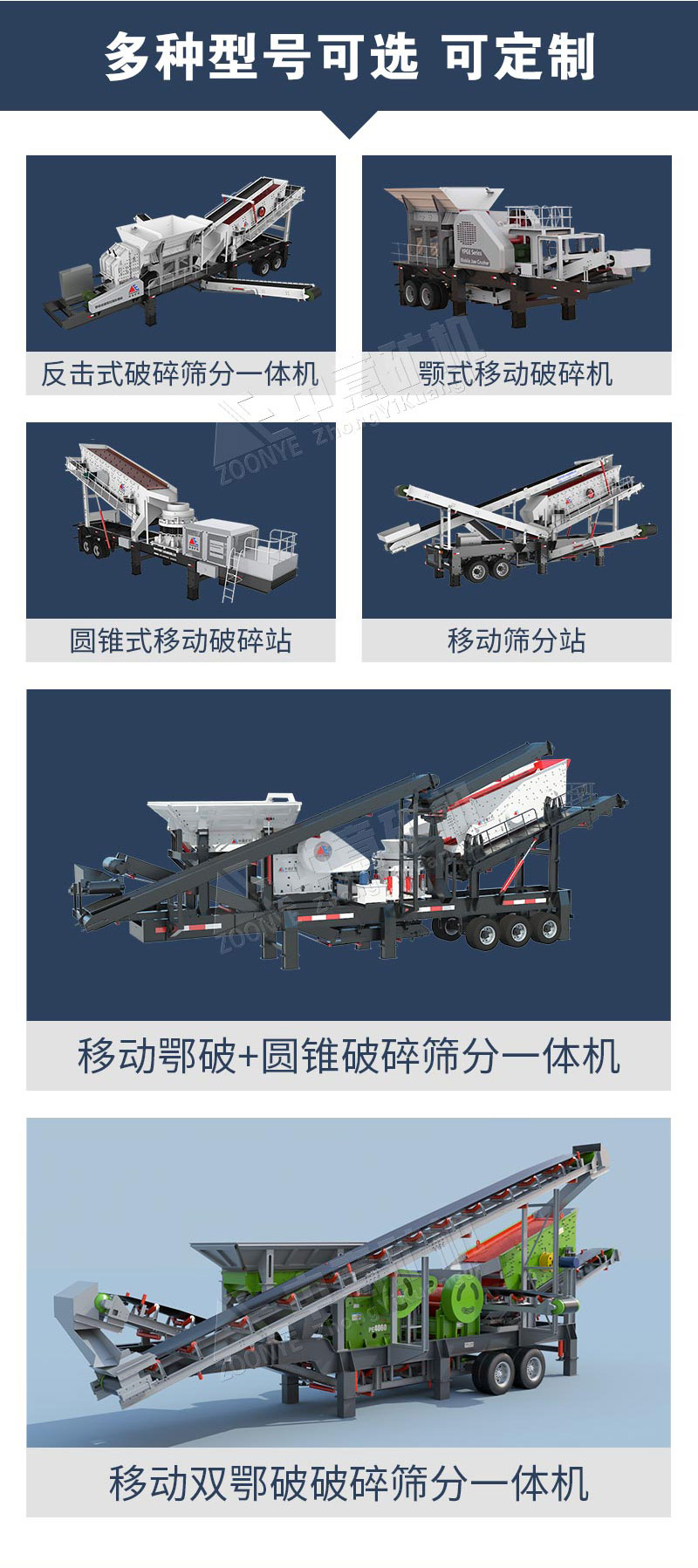 移动破碎站轮胎